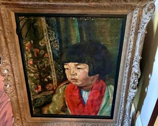 Ralph Rowntree. Young Asian Girl.
