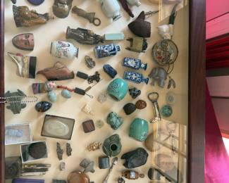 Assortment of small relics vintage/antique/Asian