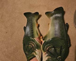 FISH slippers.  Yep, you read that right.