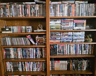 Huge selection of DVDs