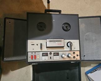 Large reel to reel player