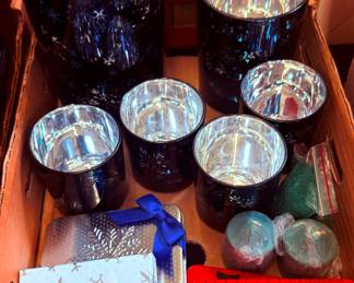 Holiday Candle Holders & Gift Card Boxes