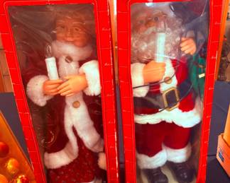 Santa & Mrs. Claus Motion-Ettes of Christmas