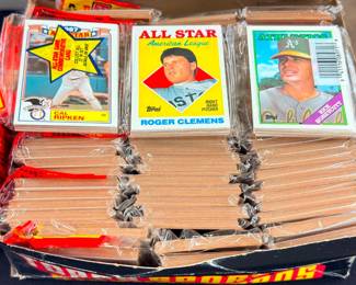 Sports Cards Cal Ripken Roger Clemens Rick Honeycutt