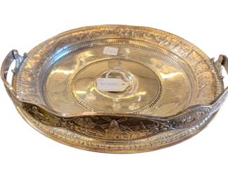 Silver Plate Dutch Bride's Basket