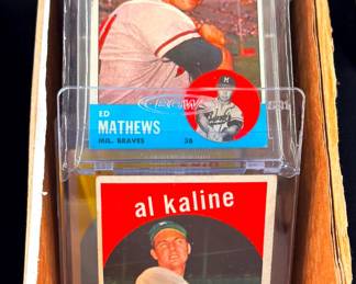 Sports Cards Al Kaline Ed Mathews