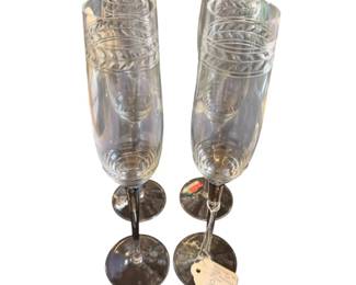Champagne Flutes Glassware