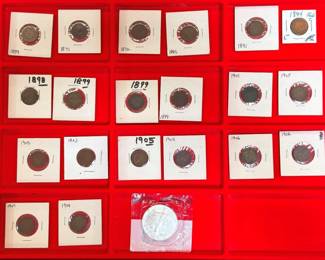 Indian Head Pennies & American Eagle