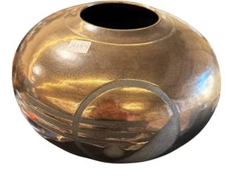 Raku Pottery Vase