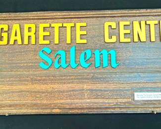 Vintage Salem Advertising Sign