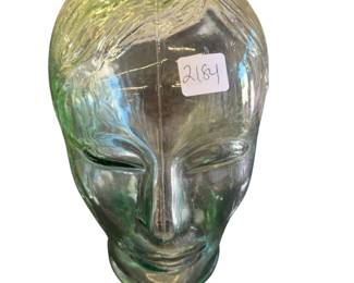 Glass Mannequin Head