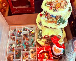 Holiday Village Figures Ornaments & more