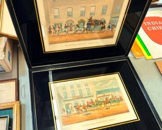Vintage Framed Engravings