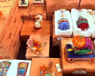 Jim Shore Heartwood Creek Holiday Ornaments