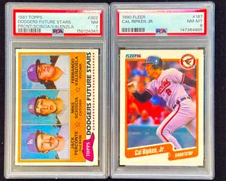 Graded Cal Ripken  & more