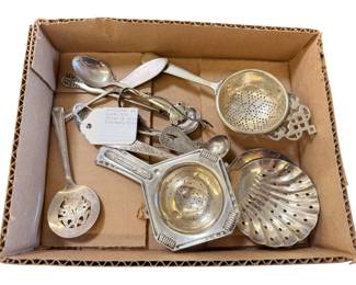 Silverplate Flatware Serving Items