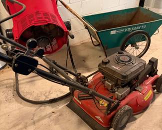 Lawn mower, composter