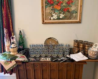 Serving cart
