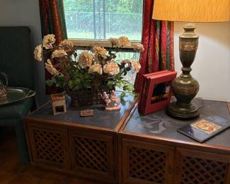 Pair of end tables