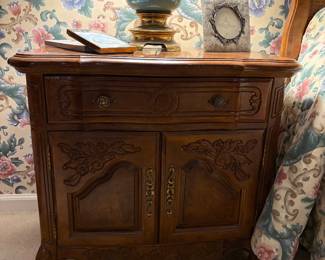 1 of 2 bedside tables