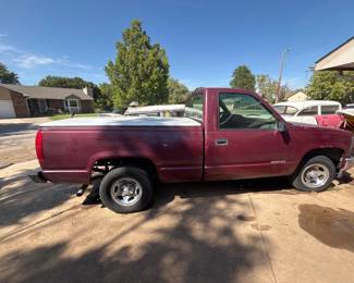 1994 Chevrolet C1500 Pickup Truck, VIN # 1GCDC14Z4RZ270722