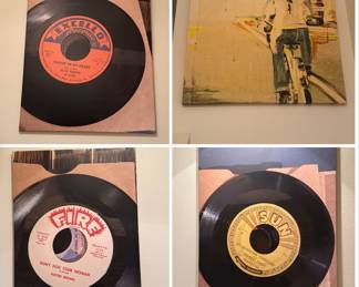 4 Large Canvas Art Pieces