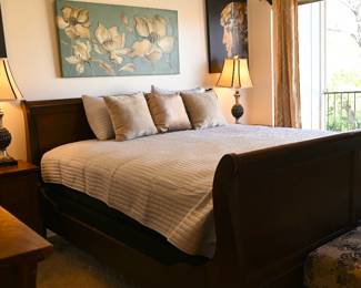 King Size Sleigh Bed