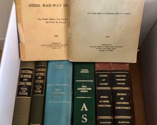 Hundreds of Books, these are vintage engineering