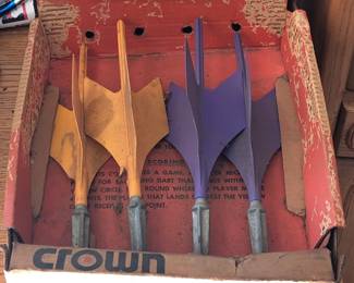Vintage Lawn Dart set