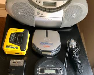 Several Walkman and more