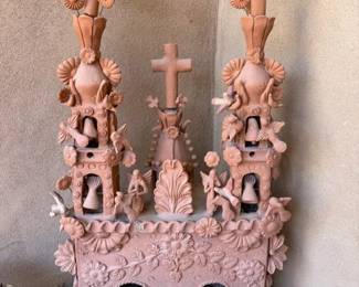 Peruvian pottery cathedral