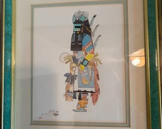 Attilla Waseta 1997 gouache