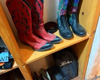 Lucchese and Tony Llama boots