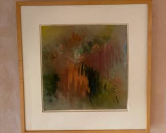 Claude Bauret Allard (French 1936 -) pastel on paper