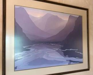 Jerry Schurr serigraph