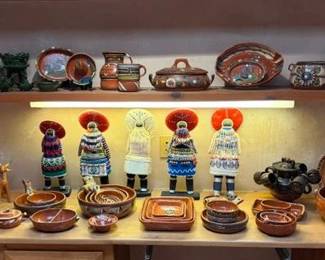 Collection of vintage Mex