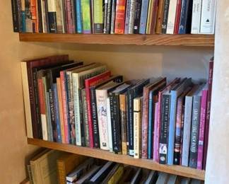 A great selection of books - art, architecture, ethnographic, Santa Fe, cookbooks, fiction and more