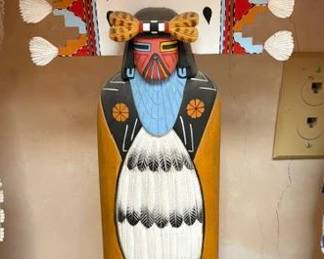 Edwina Jessa (Hopi) Butterfly Maiden kachina, 1995, 17"