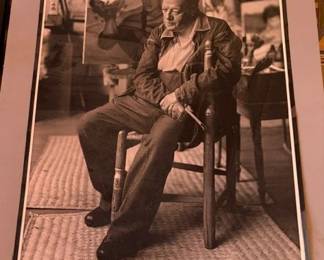 Enrique Segarra Lopez (Mexican 1923 - 2017) 'El Artista' (Diego Rivera) silver gelatin print, 1945, 48/100