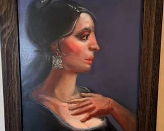 Miller N. Lopez oil on canvas