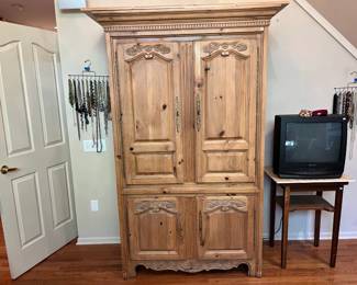 Necklaces, Wood Armoire 