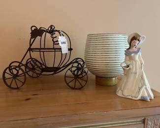 Metal Cinderella Pumpkin Carriage