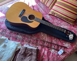  Wooden Escalera de Oggun, Alvarez Regent Acoustic Guitar #5214 with Case