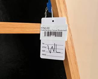 Freestanding Canoe Bookshelf