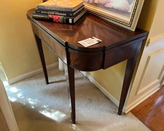 Antique Fold-Over Card Table