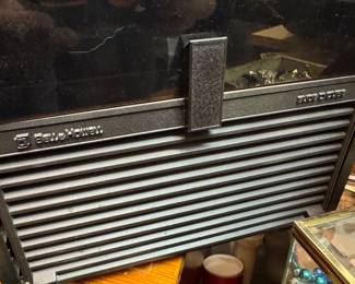 Broan-NuTone Siderange Under-Cabinet Range Hood with Black Louvered Front Panel