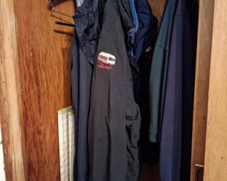 Assorted Men's Outerwear, Navy Blue & Black Jackets, Windbreakers, Lightweight Coats, Casual Sweatshirts & Long-Sleeve Clothing