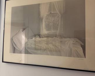 Artist: Lilo Raymond, Title: Bed, Amagansett, Offset Print