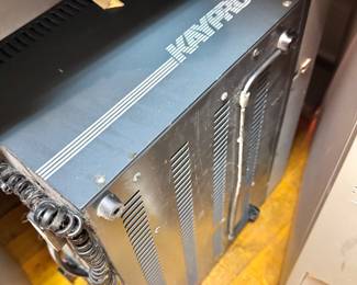 KARP Industrial Metal Electronic Equipment Cabinet with Ventilated Panels and Carrying Handles