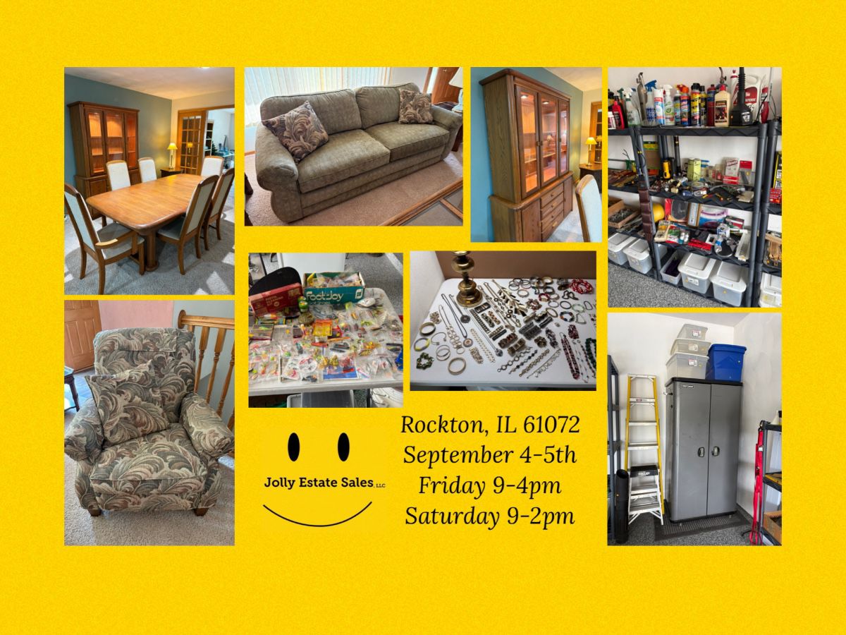 Rockton Estate Sale with Jolly Estate Sales